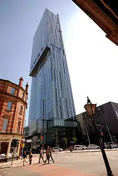 Beetham Tower in Manchester, UK