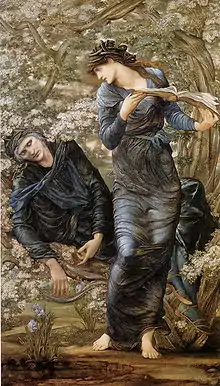 Edward Burne-Jones  The Beguiling of Merlin  1874