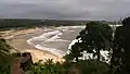 A view of sea shore from Bekal fort