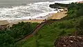 A view of sea shore from Bekal fort