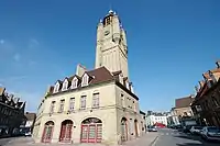 The belfry has a carillon of 50 bells.