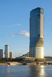 Belgrade Tower by Skidmore, Owings & Merrill, 2022-ongoing