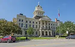 The Bell County Courthouse in Belton