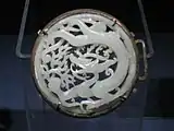 Belt plaque with dragonMing dynasty(15th or 16th century)