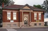 Carnegie Library, now an art center