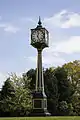 Clock on Vic House roundabout