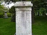 Dr. Benjamin Waterhouse's grave