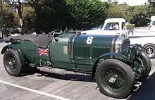 Bentley Speed Six prepared for racing