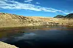 The Berkeley Pit mine in Butte Montana.