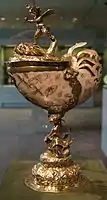 Baroque nautilus cup of Aleksander Kęsowski, abbot of Oliwa, 1643–1667