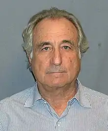 Bernie Madoff, convicted fraudster (BA '60)