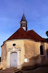 The church in Bernouil