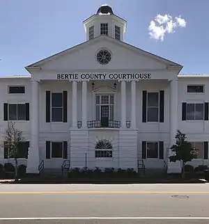 Bertie County Courthouse in Windsor