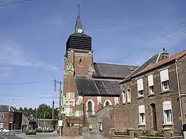 The church in Bévillers