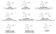 2C-BFLY and some selected analogues (SAR)