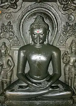 Murti of Mahavira at his birthplace, Kshatriyakund (Shvetambara tradition), in Bihar