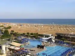 Beach of Bibione.