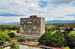 UNAM Ciudad Universitaria with Central Library (1954)