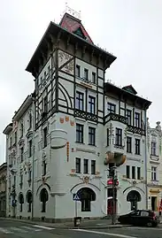 Frog House in Bielsko-Biała (by Emanuel Rost, 1903)