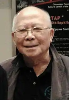 Bienvenido Lumbera attending the 2012 Cinemalaya at the Cultural Center of the Philippines