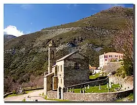 The church of Santa-Maria-Assunta, in Bigorno