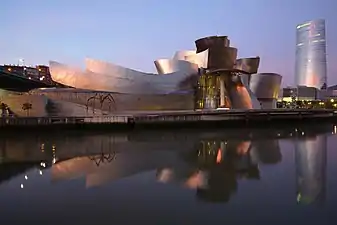 Guggenheim Museum, Bilbao, Spain, by Frank Gehry, opened in 1997