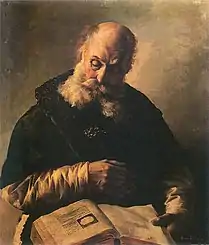 Old Man with a Book (1890s), Lviv National Art Gallery