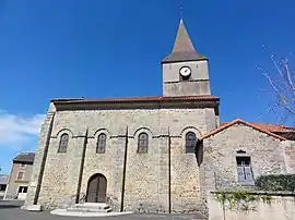 The church in Biollet