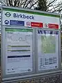 Tramlink platform sign