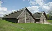 Reconstructed huts