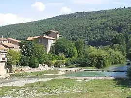 The Cesse river in Bize-Minervois