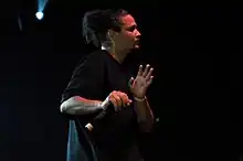 Bizzy Bone performing in 2009