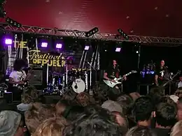 Black Tide performing live at the Reading Festival 2008