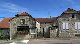 The town hall in Andelot-Blancheville