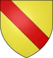 Heraldic shield of the House of Ligne