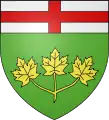 Shield of the province of Ontario, Canada