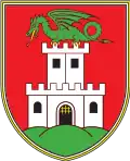 Coat-of-arms of the Urban Municipality of Ljubljana, in use since 1992