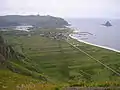 Raised beach and shore platform, Bleik, Norway