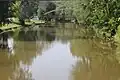 River Raisin from bridge on Adrian St.