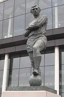 Philip Jackson:Bobby Moore statue, Wembley Stadium (2007)