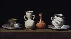 Still Life with Pots, c. 1650,  Museo del Prado, Madrid