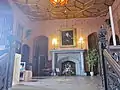 Bodelwyddan Castle, Entrance Staircase with Gothic detailing. C.1802 and later