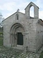 São Gens de Boelhe, a single-nave small parish-church.