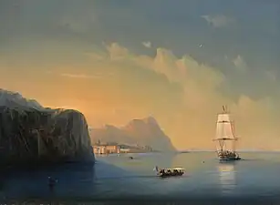 Italian coast, 1854Novosibirsk State Art Museum