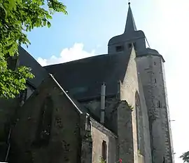 The church in Bois-de-Céné