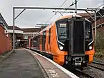 A Class 730 being tested at Walsall on 19 March 2021