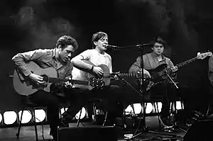 Bombay Bicycle Club playing at the University of Nottingham