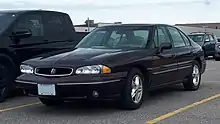 1996-1999 Pontiac Bonneville photographed in Sault Ste. Marie, Ontario, Canada