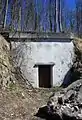 Entrance to Martin Bormann's bunker in 2008