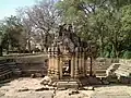 Example of a Shiva temple  in a tank (Baroli Temples)